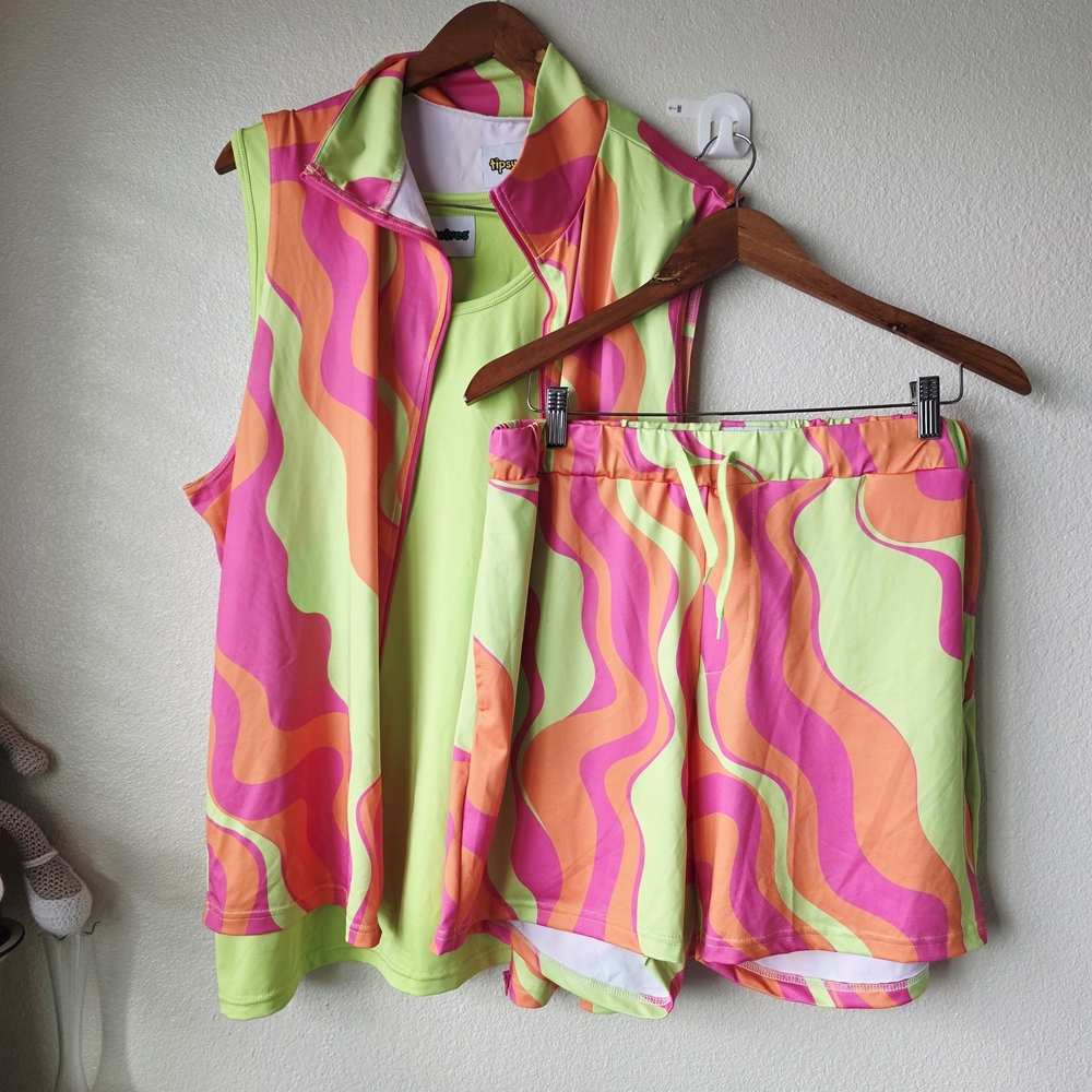 Tipsy Elves Malibu Man Halloween Costume Sz: Men's L